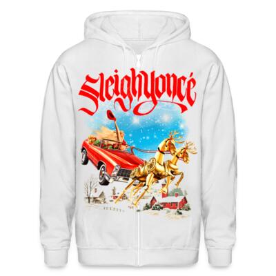 Sleighyoncé Xmas Zip Up Hoodie Miniatura