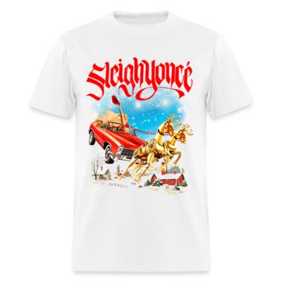 Sleighyoncé Xmas Playera Regular Miniatura