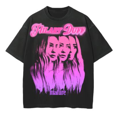 Hilary Duff Mature Oversized Peso Completo Miniatura