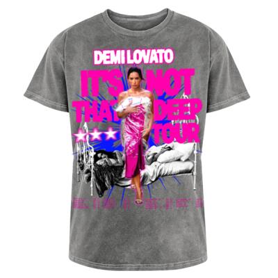 Demi Lovato It's not that deep Acid Wash Miniatura