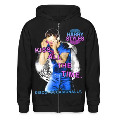 Harry Styles Zip Up Hoodie Miniatura