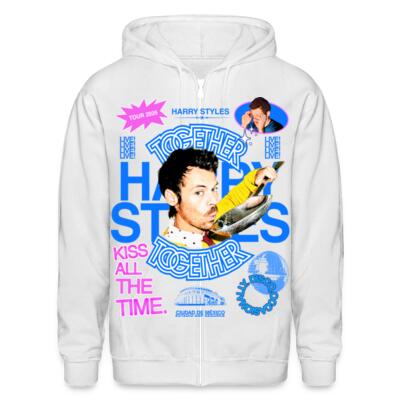 Harry Styles TOGETHER TOGETHER Zip Up Hoodie Miniatura