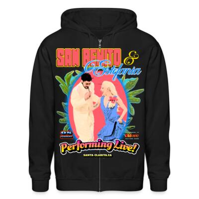 San Benito & Estefania Zip Up Hoodie Miniatura