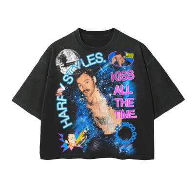 HS Kiss All The Time Oversized Peso Completo BOXY FIT Miniatura