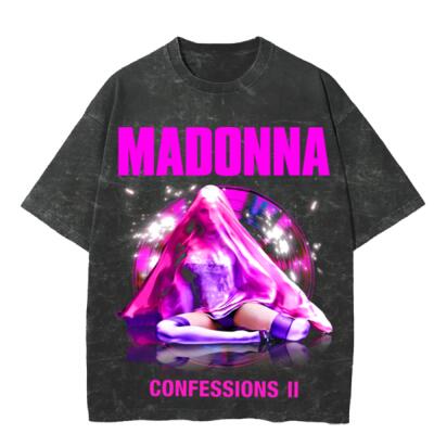 Madonna Confessions II Oversized Peso Completo Mineral Wash Miniatura