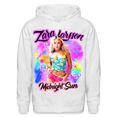 Zara Larsson zip Up Hoodie Miniatura
