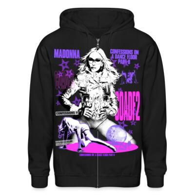 COADF 2 Collage Zip Up Hoodie Miniatura