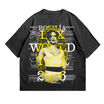 Rosalia Lux Tour Oversized Peso Completo SQUARE FIT Miniatura