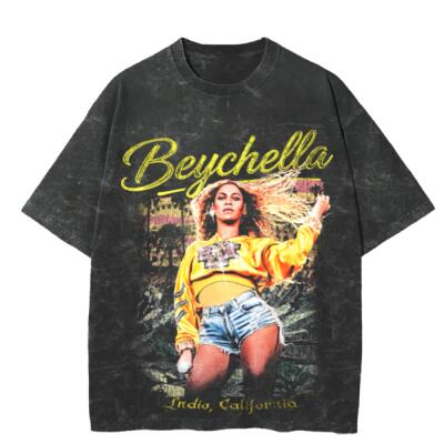 Beychella Oversized Peso Completo MINERAL WASH Miniatura