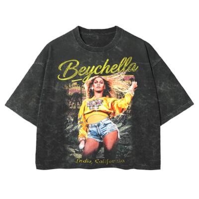 Beychella Oversized Peso Completo BOXY FIT Mineral Wash Miniatura