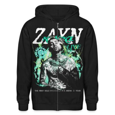 Zayn Konakkol Tour Zip Up Hoodie Miniatura
