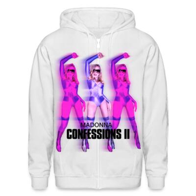 Madonna Icon Zip Up Hoodie Miniatura