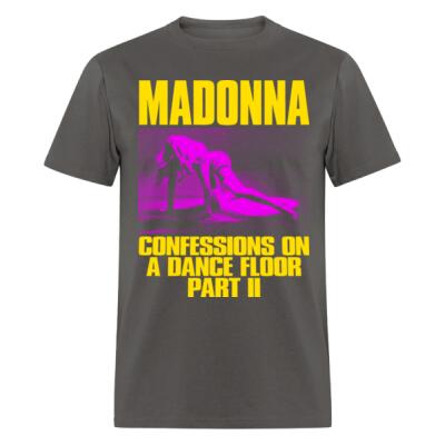 Madonna Confessions Color Block Playera Regular Miniatura